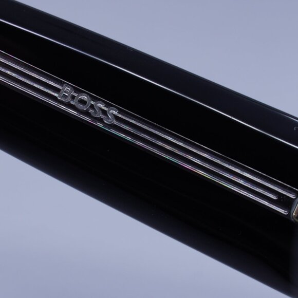 Hugo BOSS 1502/S 0I62 KU Rectangle Sunglasses – Black/Havana/Blue - Picture 8 of 11